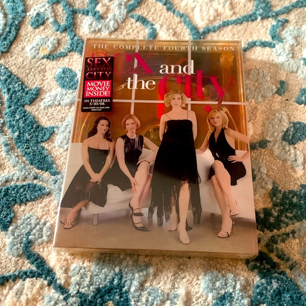 *NEW* SEX AND THE CITY Season 4 DVD 👠